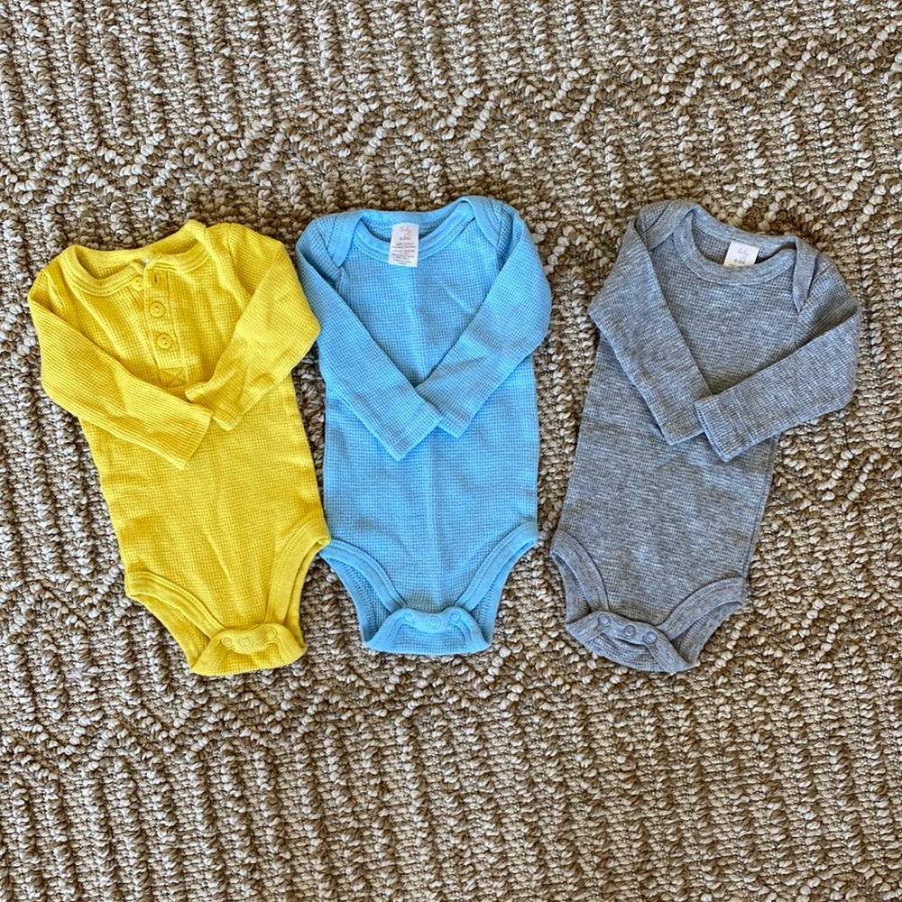 Bundle of Waffle Knit Bodysuits